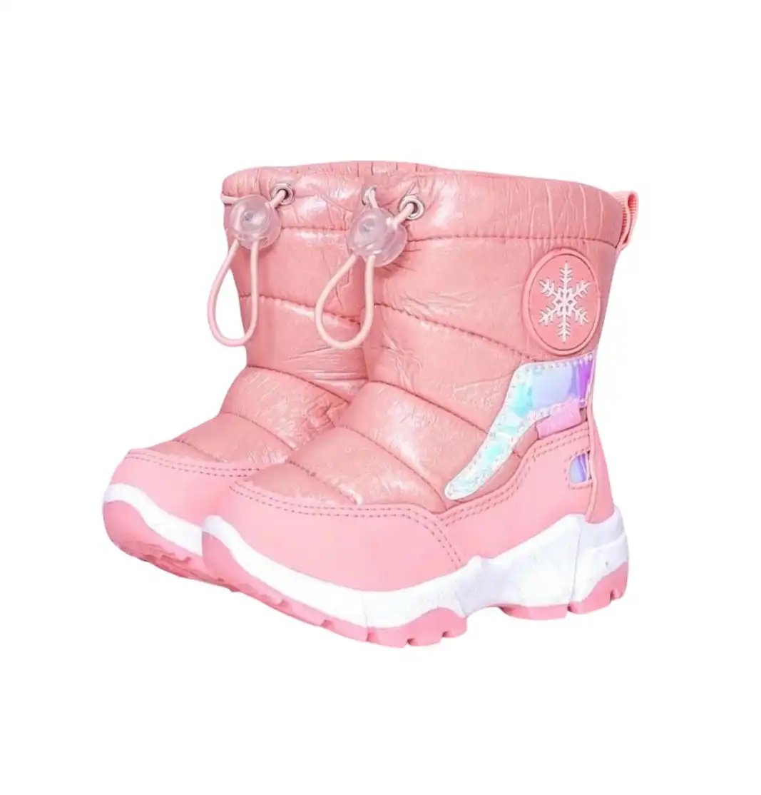 Čizme snegarice za devojčice, roze, slika 1