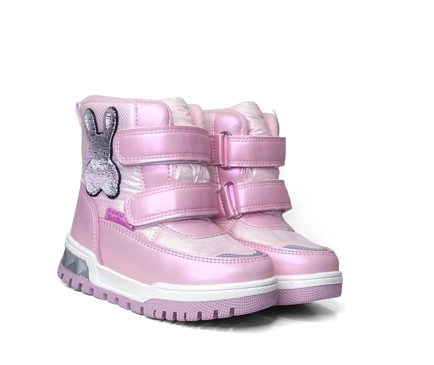Čizme snegarice za devojčice, roze, slika 1
