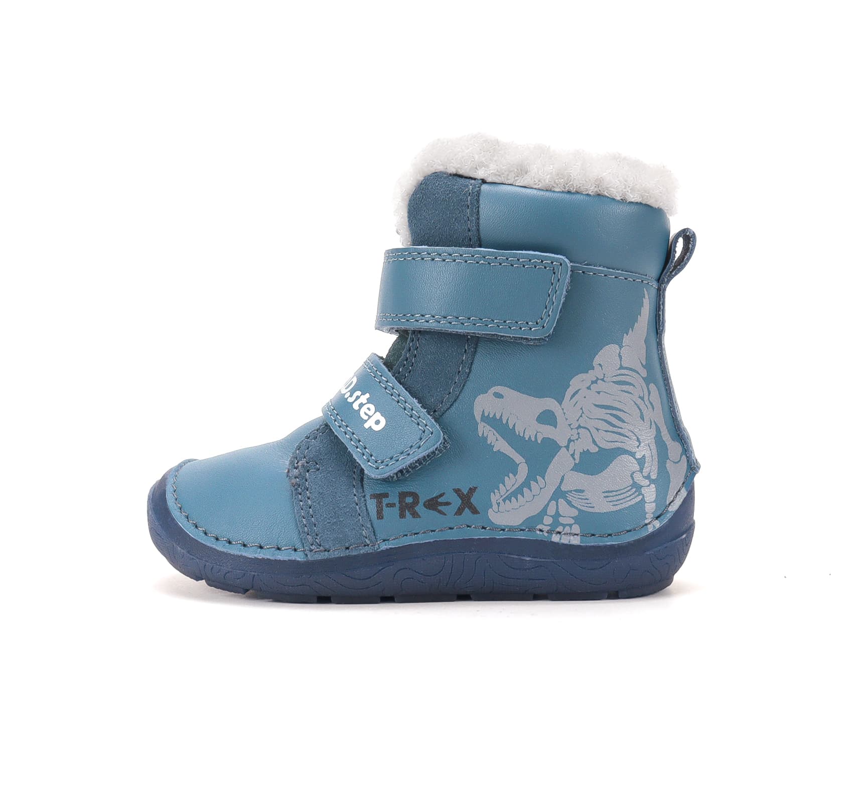 D.D.step W116-62759AWO Aero Blue, dečije kožne cipele