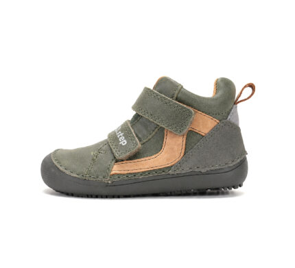 D.D.step A063-62353M Olive, dečije kožne cipele