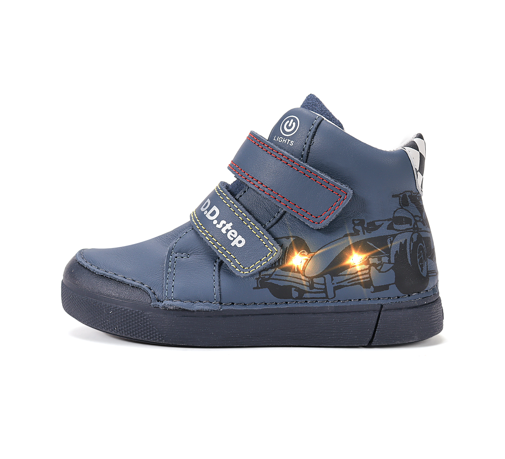 D.D.step A068-62454AM Royal Blue, dečije kožne cipele