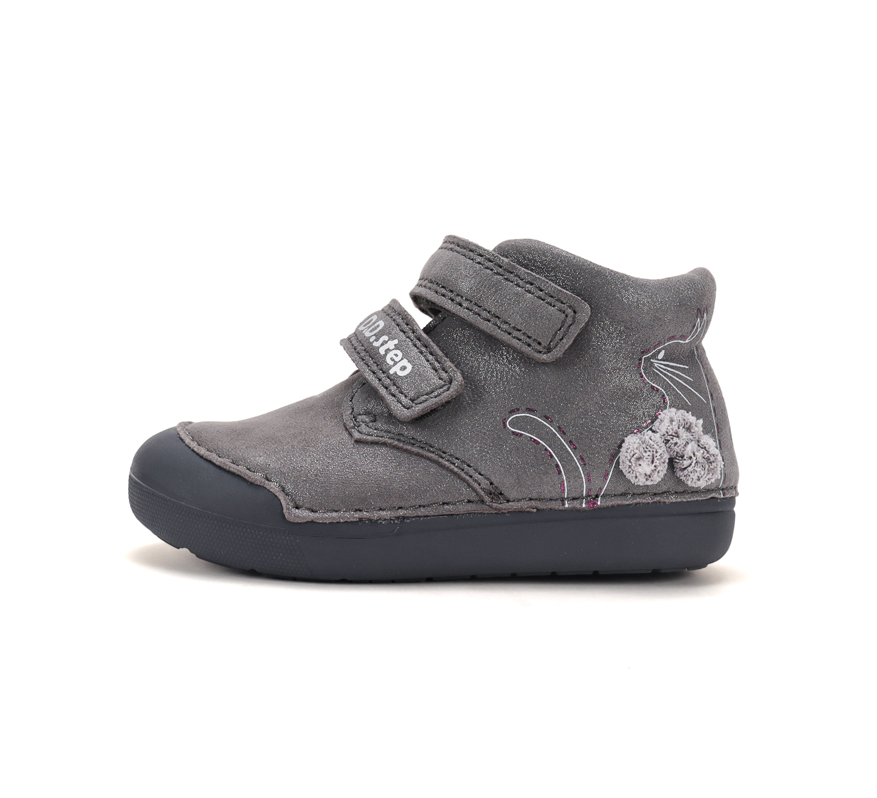 D.D.step S066-62946A Marine Grey, dečije kožne cipele