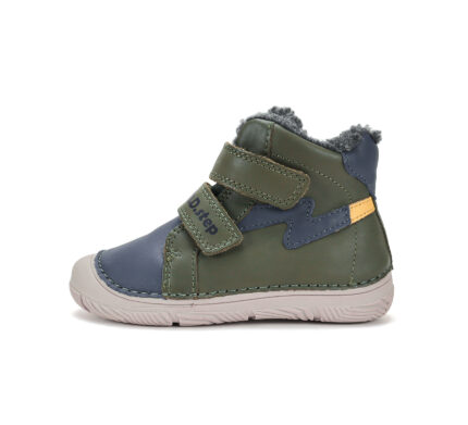 D.D.step W082-62926M Olive, dečije kožne cipele
