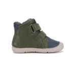 D.D.step W082-62926M Olive, dečije kožne cipele